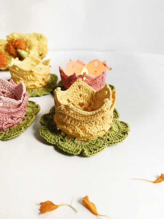 Crochet Tealight (Without Tealight)